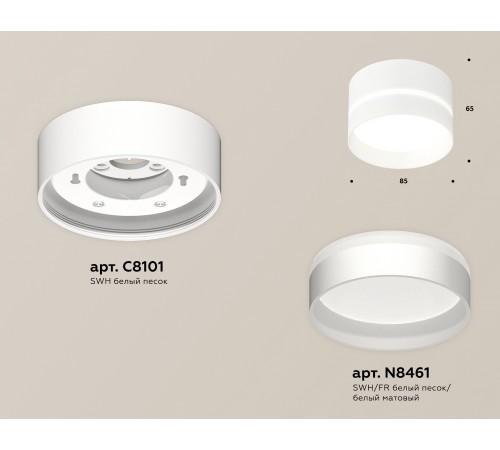 Накладной светильник Ambrella Light XS8101020 XS Накладной светильник Ambrella Light XS8101020 XS