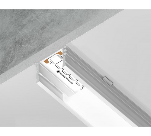 Профиль накладной Ambrella Light GP1750WH GP Профиль накладной Ambrella Light GP1750WH GP