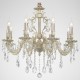Подвесная люстра Lucia Tucci BARLETTA 1730.8 cream white Barletta