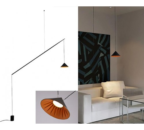 Светильник на растяжке Italline IT03-1429 black/orange IT03-1429 Светильник на растяжке Italline IT03-1429 black/orange IT03-1429