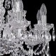 Подвесная люстра Bohemia Ivele Crystal 1411/8+4/195/Ni 1411