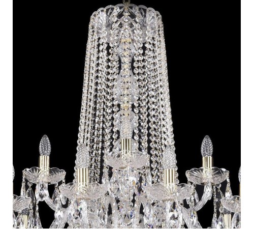 Подвесная люстра Bohemia Ivele Crystal 1402/20+10+5/400/2d/G 1402 Подвесная люстра Bohemia Ivele Crystal 1402/20+10+5/400/2d/G 1402