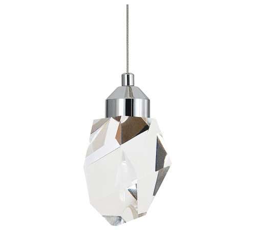 Подвесной светильник Indigo 12053/1P Chrome Cristallo Подвесной светильник Indigo 12053/1P Chrome Cristallo