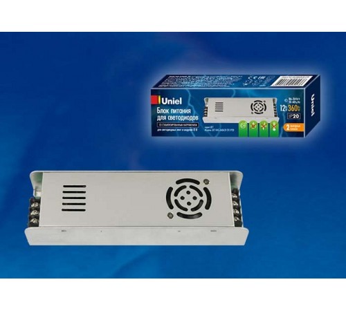 Блок питания Uniel UL-00002434 UET-VAS-360A20 Блок питания Uniel UL-00002434 UET-VAS-360A20