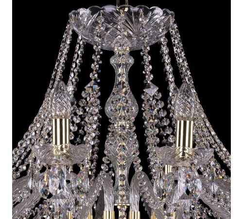Подвесная люстра Bohemia Ivele Crystal 1413/16/400/G 1413 Подвесная люстра Bohemia Ivele Crystal 1413/16/400/G 1413
