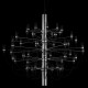 Подвесная люстра Loft it 10196/1000 Chrome Gino