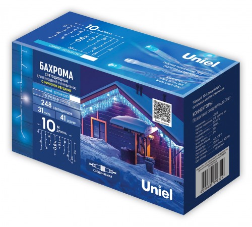 Бахрома световая Uniel UL-00012071 Бахрома световая Uniel UL-00012071