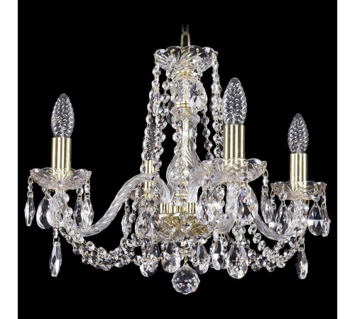 Подвесная люстра Bohemia Ivele Crystal 1402/4/160/G 1402 Подвесная люстра Bohemia Ivele Crystal 1402/4/160/G 1402