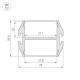 Профиль подвесной Arlight 032864 PLS-LOCK