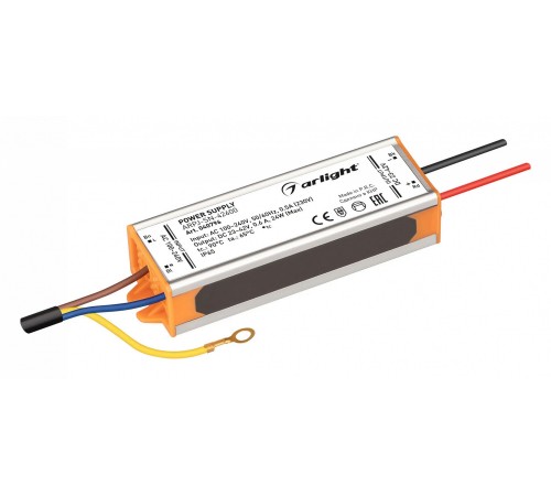 Блок питания с проводом Arlight 040796 ARPJ Блок питания с проводом Arlight 040796 ARPJ