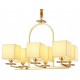 Подвесная люстра LUMINA DECO LDP 17100-6 GD Liniano