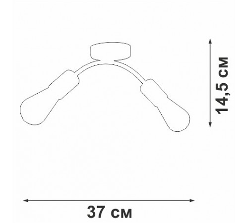 Накладной светильник Vitaluce V4989-0/2PL V4989 Накладной светильник Vitaluce V4989-0/2PL V4989