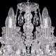 Подвесная люстра Bohemia Ivele Crystal 1411/8+4/195/Ni 1411