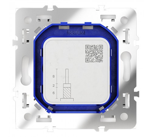 ТВ-розетка и SAT-розетка оконечная без рамки Voltum VLS060401 S70 ТВ-розетка и SAT-розетка оконечная без рамки Voltum VLS060401 S70