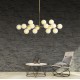 Люстра на штанге LUMINA DECO LDP 6033-16 GD Marsiada
