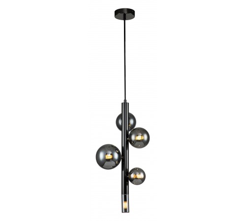 Подвесная люстра Indigo 11026/5P Black Canto