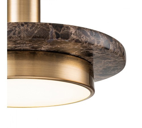 Подвесной светильник Escada 10260/1LED Brown marble Torano Подвесной светильник Escada 10260/1LED Brown marble Torano