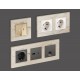Рамка на 1 пост Ambrella Volt AF930601 Grand