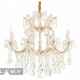 Подвесная люстра iLamp 6071-8 GD+CL Diamond