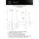 Подвесной светильник Aployt APL.328.26.09 Lorentayn