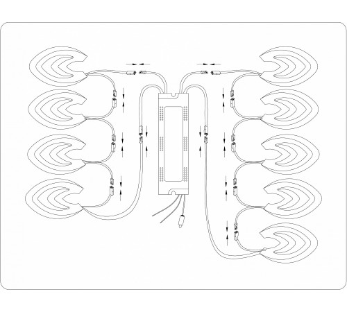 Потолочная люстра Ambrella Light FA4547 FA Потолочная люстра Ambrella Light FA4547 FA