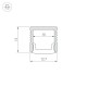 Профиль накладной Arlight 040326(1) FANTOM-BENT