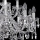 Подвесная люстра Bohemia Ivele Crystal 1411/12+6/300/Ni 1411