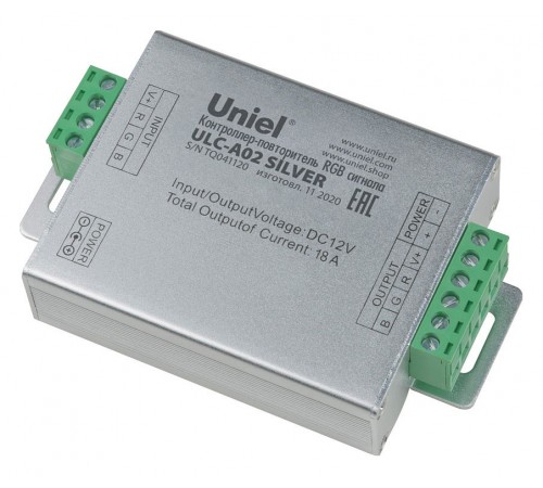 Контроллер-регулятор цвета RGB Uniel UL-00008010 ULC-A02 Контроллер-регулятор цвета RGB Uniel UL-00008010 ULC-A02