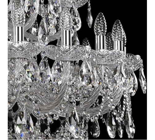 Подвесная люстра Bohemia Art Classic 11.25.24+12+6.460.2d.XL-168.Cr.Sp 11.25