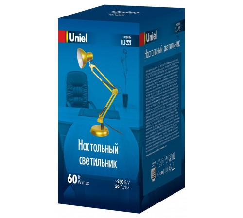 Настольная лампа офисная Uniel UL-00011103 Настольная лампа офисная Uniel UL-00011103