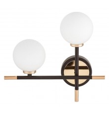 Бра LUMINA DECO LDW 6033N-2 BK+FGD Marsiada
