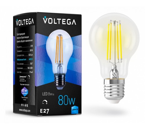Лампа светодиодная Voltega 5490 General purpose bulb Лампа светодиодная Voltega 5490 General purpose bulb