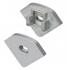 Набор заглушек для профиля Arlight 018254 ALU-D45
