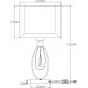 Настольная лампа декоративная Moderli V2582-1T Dark