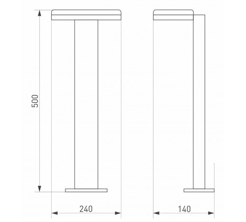 Наземный высокий светильник Arlight 029969 Tent Наземный высокий светильник Arlight 029969 Tent