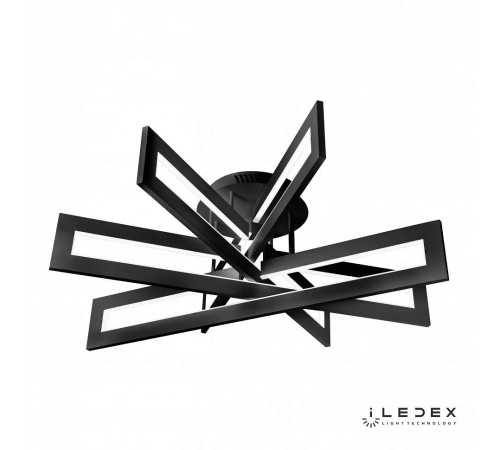 Потолочная люстра iLedex 9082-R800-X 128W BK Stalker Потолочная люстра iLedex 9082-R800-X 128W BK Stalker