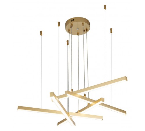 Подвесная люстра Indigo 14017/5P Gold Paralleli Подвесная люстра Indigo 14017/5P Gold Paralleli