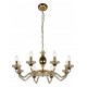 Подвесная люстра iLamp YT2049-8 GD+COG Flo