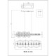 Подвесной светильник Wertmark WE159.20.323 Nicola