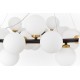 Подвесная люстра LUMINA DECO LDP 6033-40 BK+MD MARSIADA