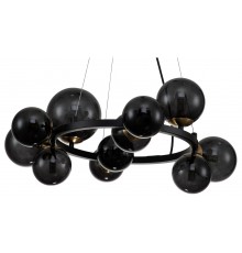 Подвесная люстра Indigo 11018/11P Black Molecola