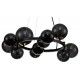 Подвесная люстра Indigo 11018/11P Black Molecola