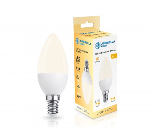 Лампа светодиодная Ambrella Light 371113 C37 Лампа светодиодная Ambrella Light 371113 C37