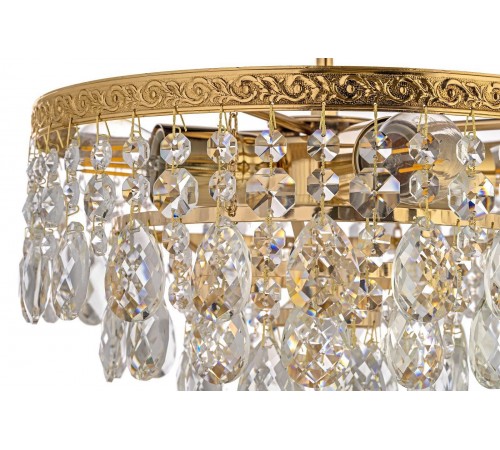 Люстра на штанге Arti Lampadari Castellana E 1.3.30.608 G Castellana Gold Люстра на штанге Arti Lampadari Castellana E 1.3.30.608 G Castellana Gold