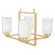 Подвесная люстра LUMINA DECO LDP 1239-5 F.GD Lino