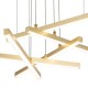 Подвесная люстра Indigo 14017/5P Gold Paralleli