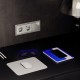 Выключатель двухклавишный без рамки Voltum VLS020104 S70