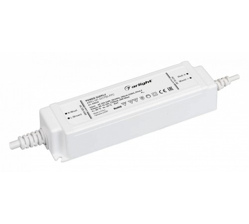 Блок питания с проводом Arlight 038620 ARPJ Блок питания с проводом Arlight 038620 ARPJ