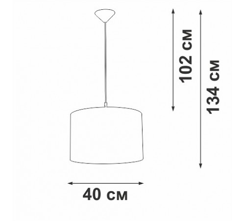 Подвесной светильник Vitaluce V2827-0/1S V2827 Подвесной светильник Vitaluce V2827-0/1S V2827