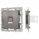 Розетка Ethernet RJ-45 и со шторками, без рамки Arlight 45335 SCT